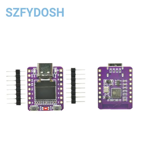 Placa de desarrollo OLED ESP32-C3 con módulo OLED de 0,42 pulgadas antena cerámica Wifi Bluetooth ESP32 Placa de desarrollo Supermini