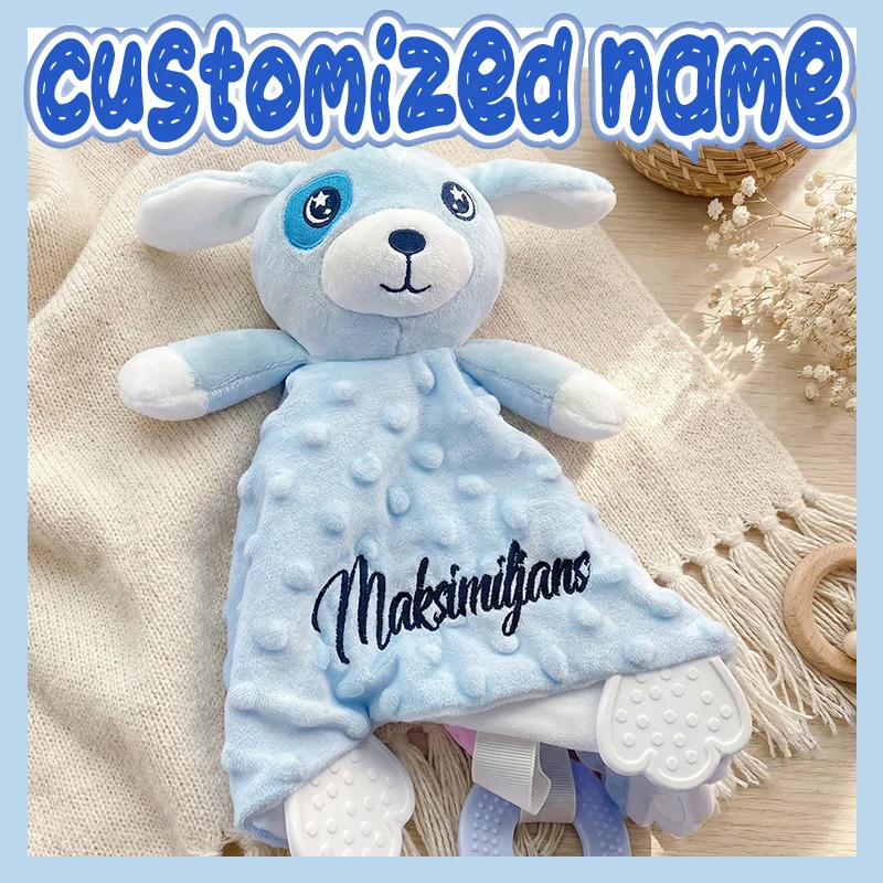 Персонализированная безопасная игрушка-кукла для малышей с вышитым именем ребенка и дизайном в виде животного, идеально подходит для подарков на рождение ребенка.
Персонализированная безопасная игрушка-кукла для малышей с вышитым именем ребенка и дизайном в виде животного, идеально подходит для подарков на рождение ребенка.