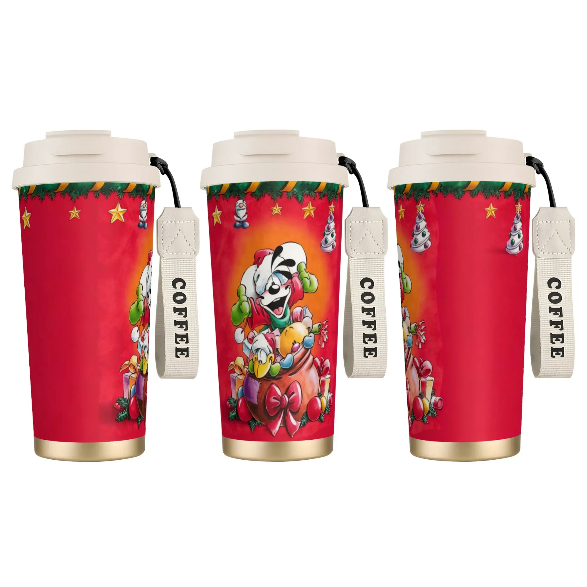 Термокружка из нержавеющей стали с рождественским дизайном, с трубочкой, для пляжа, для горячих напитков, бутылка для воды, герметичная, большая кофейная чашка
Термокружка из нержавеющей стали с рождественским дизайном, с трубочкой, для пляжа, для горячих напитков, бутылка для воды, герметичная, большая кофейная чашка