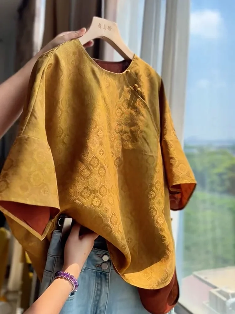 Новый китайский круглый топ с вышивкой Ne, женский летний топ больших размеров, новинка Faion для похудения Agel irt для поездок на работу
Новый китайский круглый топ с вышивкой Ne, женский летний топ больших размеров, новинка Faion для похудения Agel irt для поездок на работу