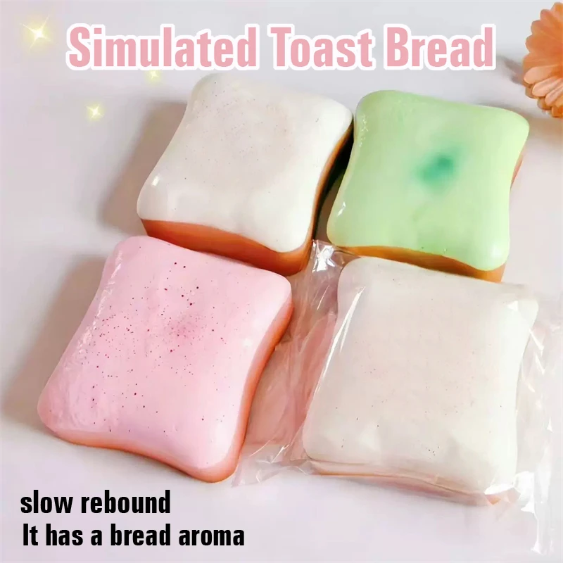 Simulation Square Fragrant Toast Fidget Sensory Toy Soft Non-toxic Slow Rebound Anti Anxiety Relief Relax Office Desktop Toys
Simulation Square Fragrant Toast Fidget Sensory Toy Soft Non-toxic Slow Rebound Anti Anxiety Relief Relax Office Desktop Toys