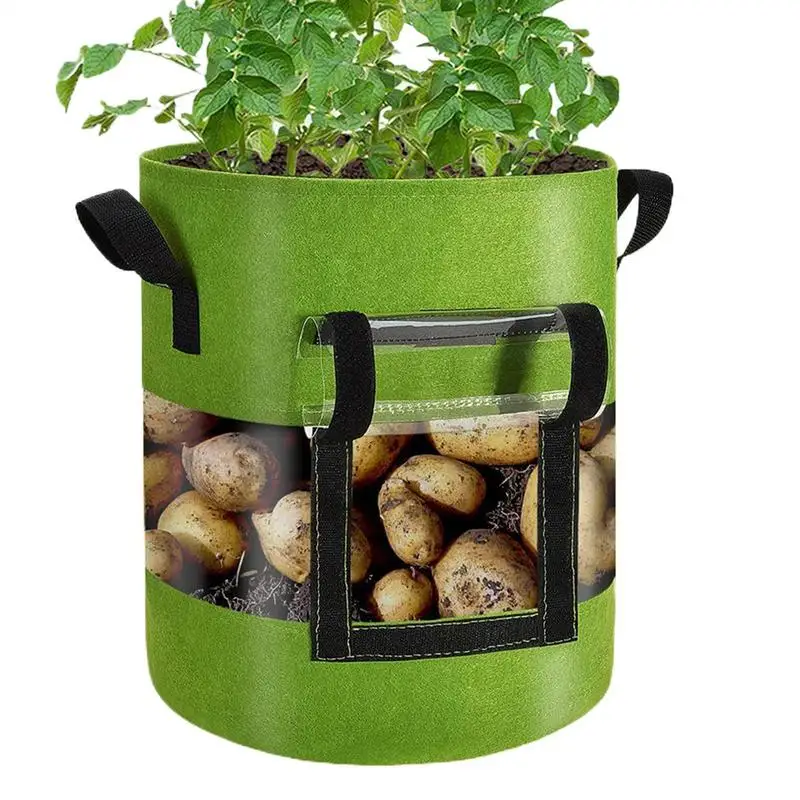 Nonwoven Felt plant grow bags fabric garden potato pot greenhouse vegetable growing bags moisturizing vertical tools
Nonwoven Felt plant grow bags fabric garden potato pot greenhouse vegetable growing bags moisturizing vertical tools