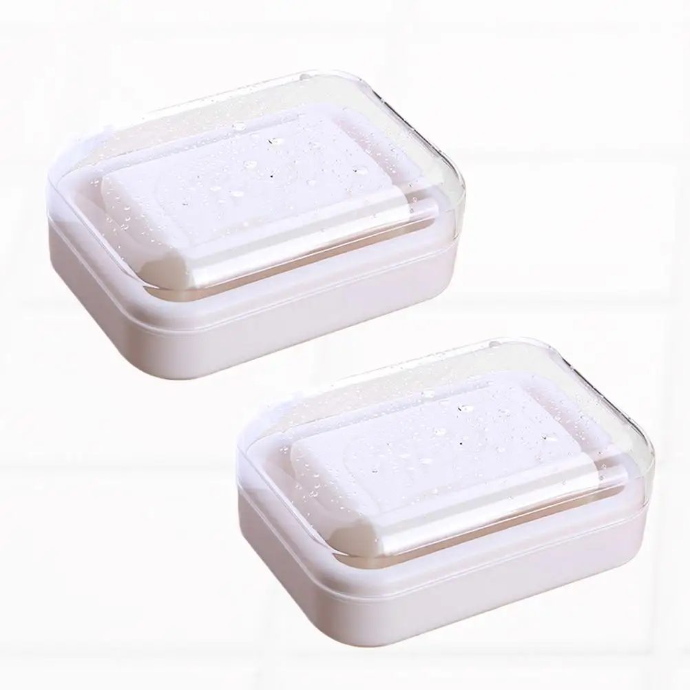 2 Pcs Box Portable Container for Travel Gym St Size Material Soap Box Storage Soap Storage Case Case
2 Pcs Box Portable Container for Travel Gym St Size Material Soap Box Storage Soap Storage Case Case