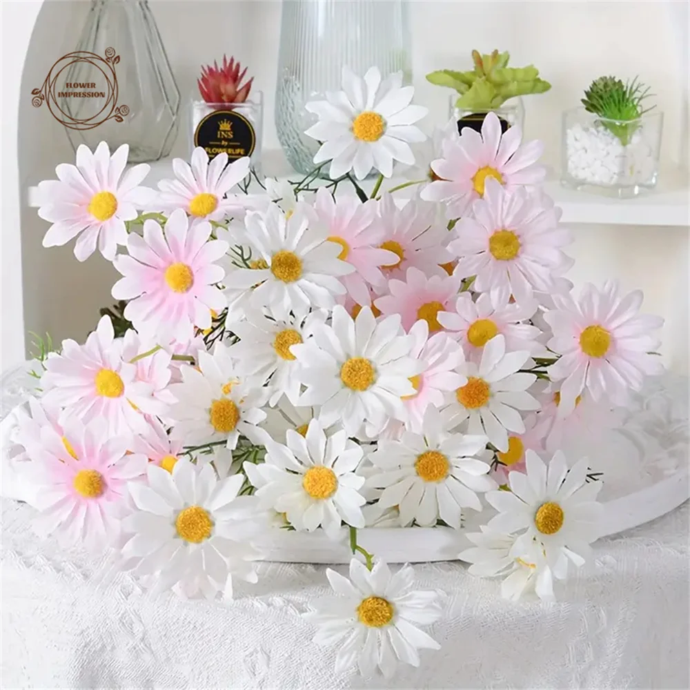3/5pcs 20in Artificial Flowers Chrysanthemum Home Table Decoration Fake Flower Simulation Daisy Diy Plants Party Wedding Decor
3/5pcs 20in Artificial Flowers Chrysanthemum Home Table Decoration Fake Flower Simulation Daisy Diy Plants Party Wedding Decor