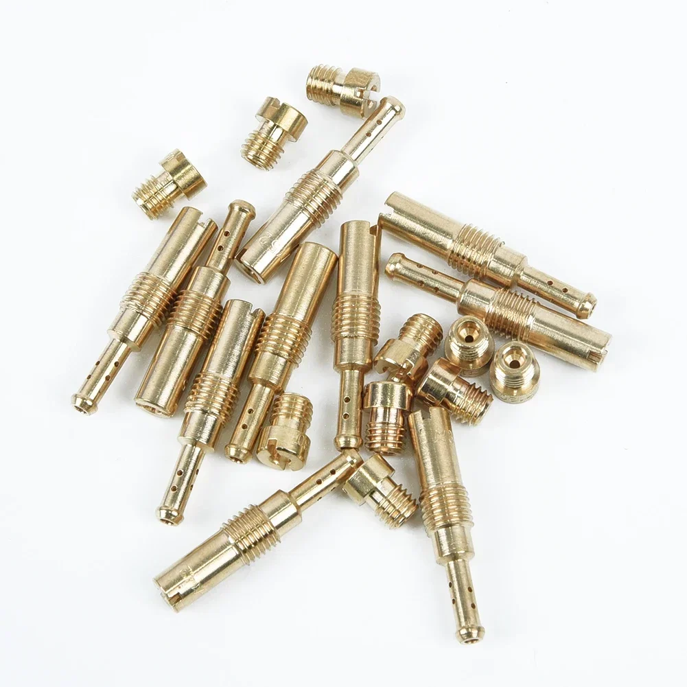 10PCS Carburetor Main Jet Kit & 10pcs Set Slow/Pilot Jet For PWK For Keihin For OKO For CVK Motorcycle Parts Fuel Injectors
10PCS Carburetor Main Jet Kit & 10pcs Set Slow/Pilot Jet For PWK For Keihin For OKO For CVK Motorcycle Parts Fuel Injectors