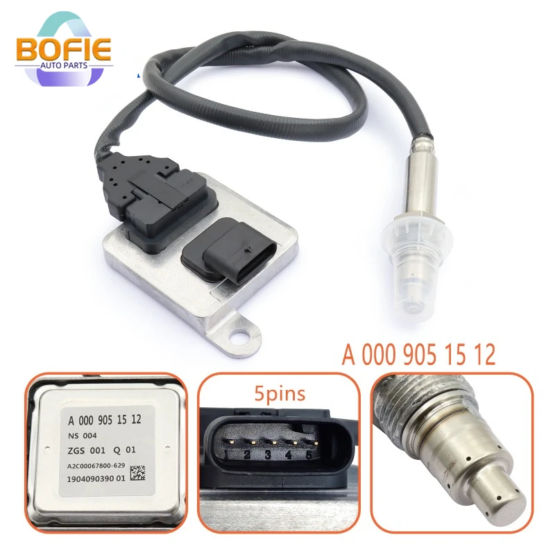 Nitrogen Oxygen Nox Sensor for MERCEDES BENZZ OEM A0009051512 A0009055106 A0009053606 5WK96682F
Nitrogen Oxygen Nox Sensor for MERCEDES BENZZ OEM A0009051512 A0009055106 A0009053606 5WK96682F