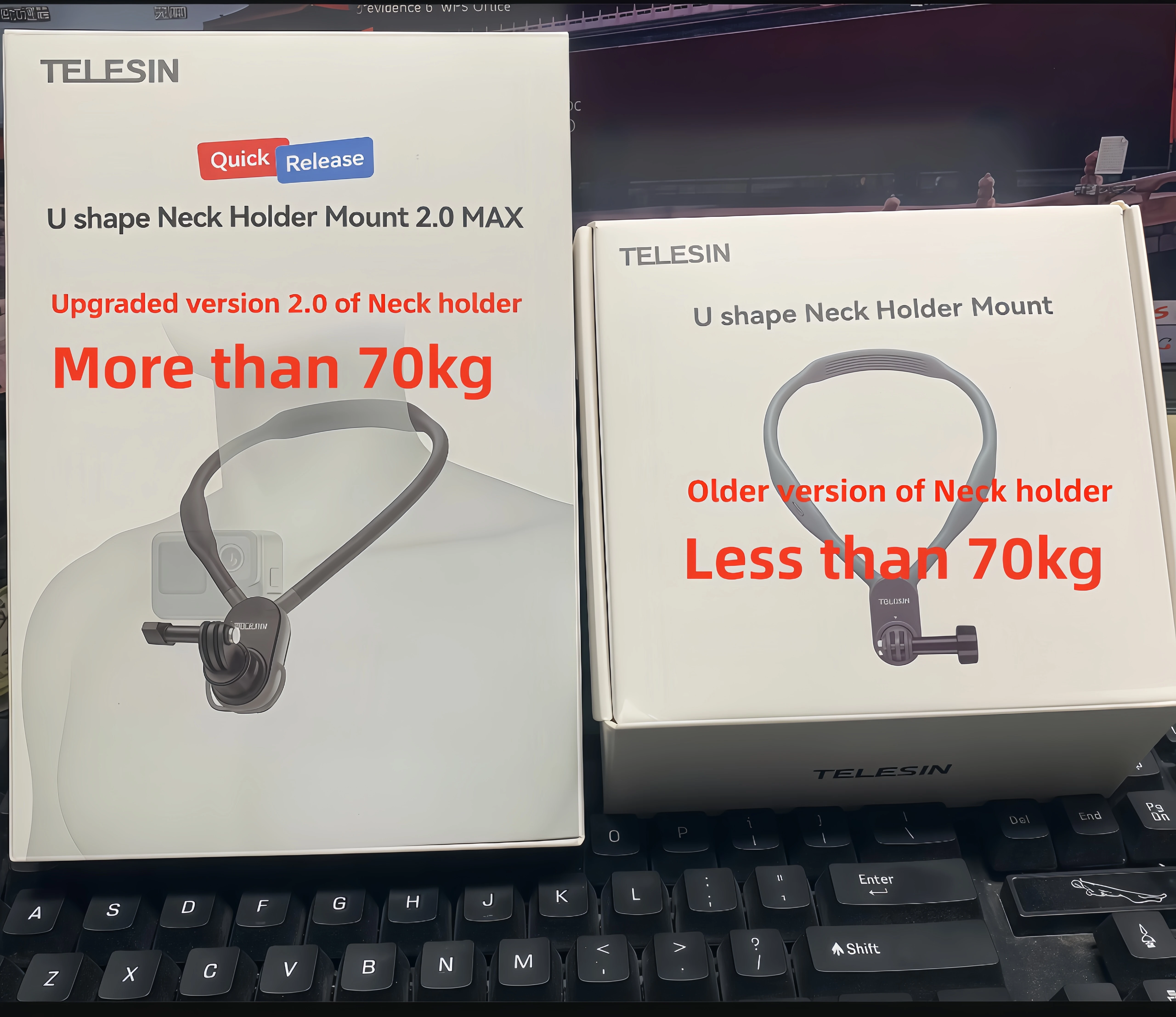 Telesin Magnetic Neck Mount 2.0 MAX Neck Mount Phone Holder Necklace Lanyard Strap for GoPro/Insta360/DJI Motorcycle accessories
Telesin Magnetic Neck Mount 2.0 MAX Neck Mount Phone Holder Necklace Lanyard Strap for GoPro/Insta360/DJI Motorcycle accessories
