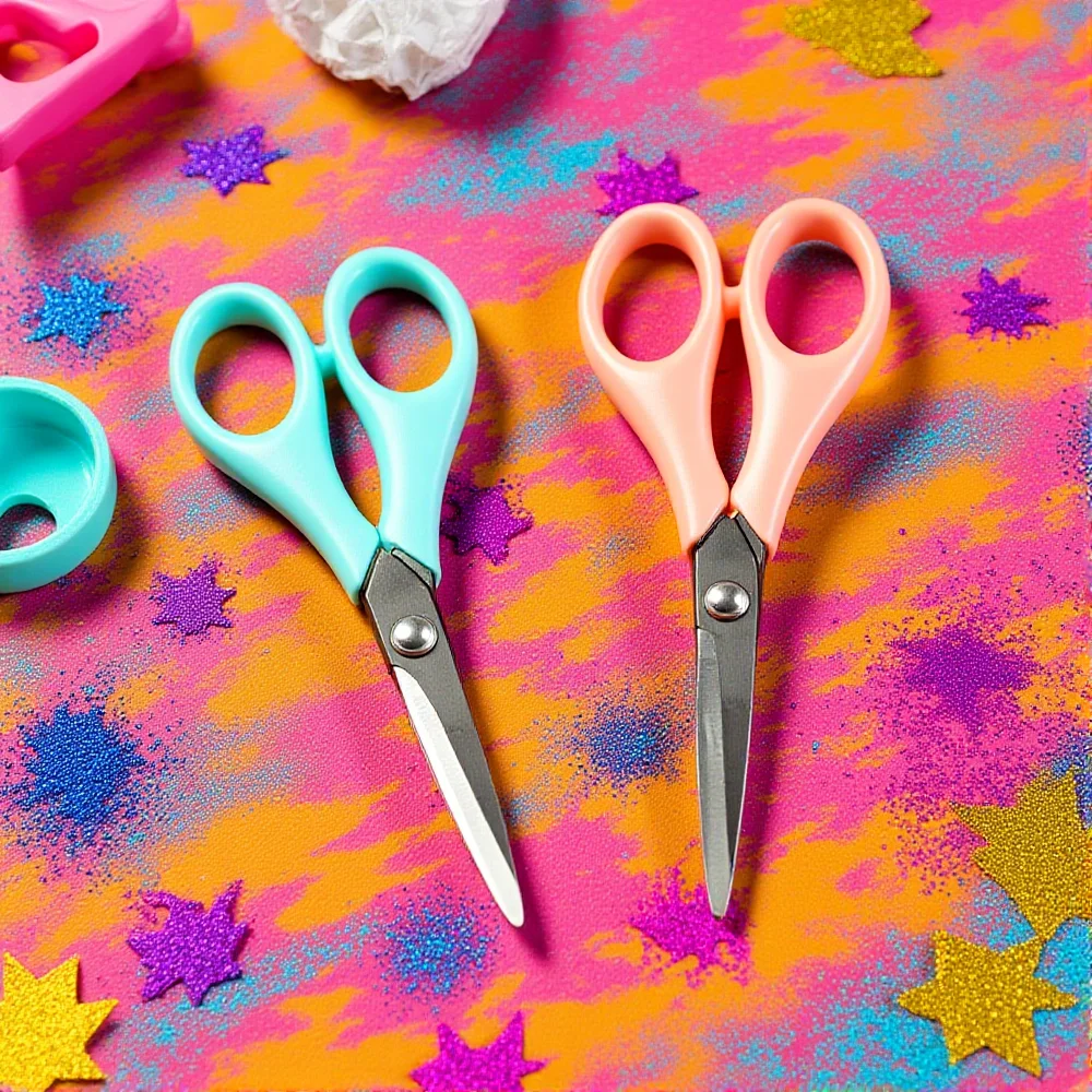 Stationery Scissors Large Paper Cutting Scissors Hand Scissors Pink For Handicrafts Paper Cutting Office
Stationery Scissors Large Paper Cutting Scissors Hand Scissors Pink For Handicrafts Paper Cutting Office