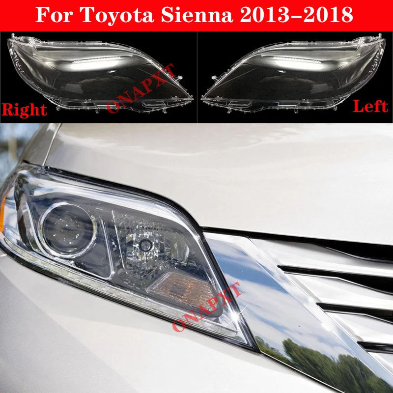 Auto Car For Toyota Sienna 2013-2018 Front Headlight Glass Headlamp Transparent Lampshade Lamp Shell Lens Cover
Auto Car For Toyota Sienna 2013-2018 Front Headlight Glass Headlamp Transparent Lampshade Lamp Shell Lens Cover