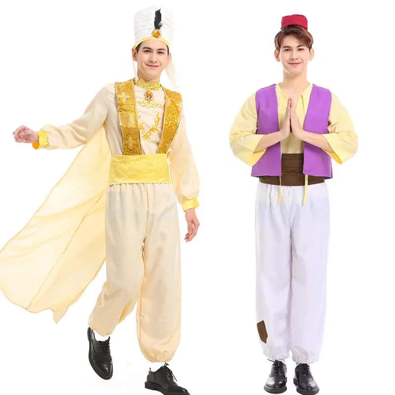 Adult Men Halloween Prince Aladdin Costume Fairy Tale Anime Character Role Play Outfits
Adult Men Halloween Prince Aladdin Costume Fairy Tale Anime Character Role Play Outfits