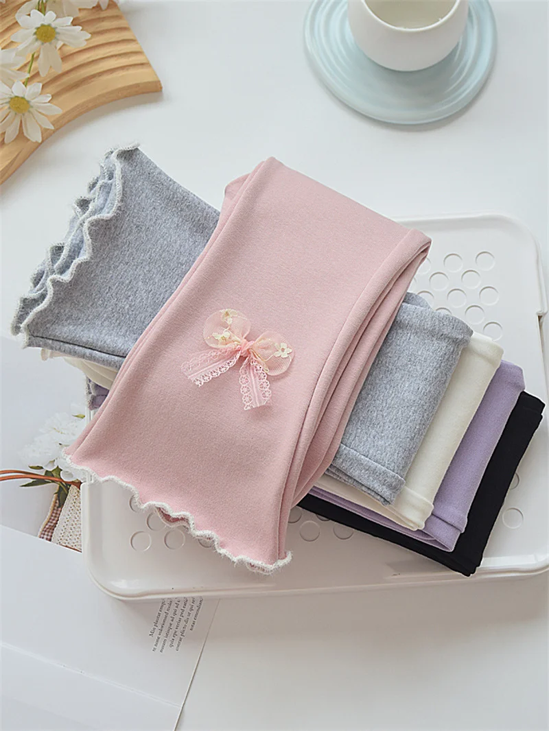 Kids Spring Soft Pants Children Bow Elastic Waistband Comfort Flared Pants Girls Autumn Daily Outdoor Trousers 2-8 Years Old
Kids Spring Soft Pants Children Bow Elastic Waistband Comfort Flared Pants Girls Autumn Daily Outdoor Trousers 2-8 Years Old