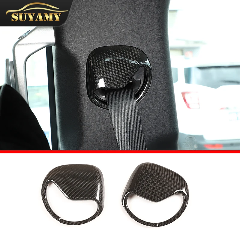 Car Seat Safety Belt Cover Sticker Trim Decoration For Land Rover Defender 110 2020-2022 Accessories Real Carbon Fiber Interior
Car Seat Safety Belt Cover Sticker Trim Decoration For Land Rover Defender 110 2020-2022 Accessories Real Carbon Fiber Interior