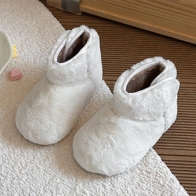 Faux Fur Winter Boots For Children 2025 Trend Fashion Kid's Snow Boots Thick Warm Boots For Boys Girls Plush Cotton Shoes
Faux Fur Winter Boots For Children 2025 Trend Fashion Kid's Snow Boots Thick Warm Boots For Boys Girls Plush Cotton Shoes