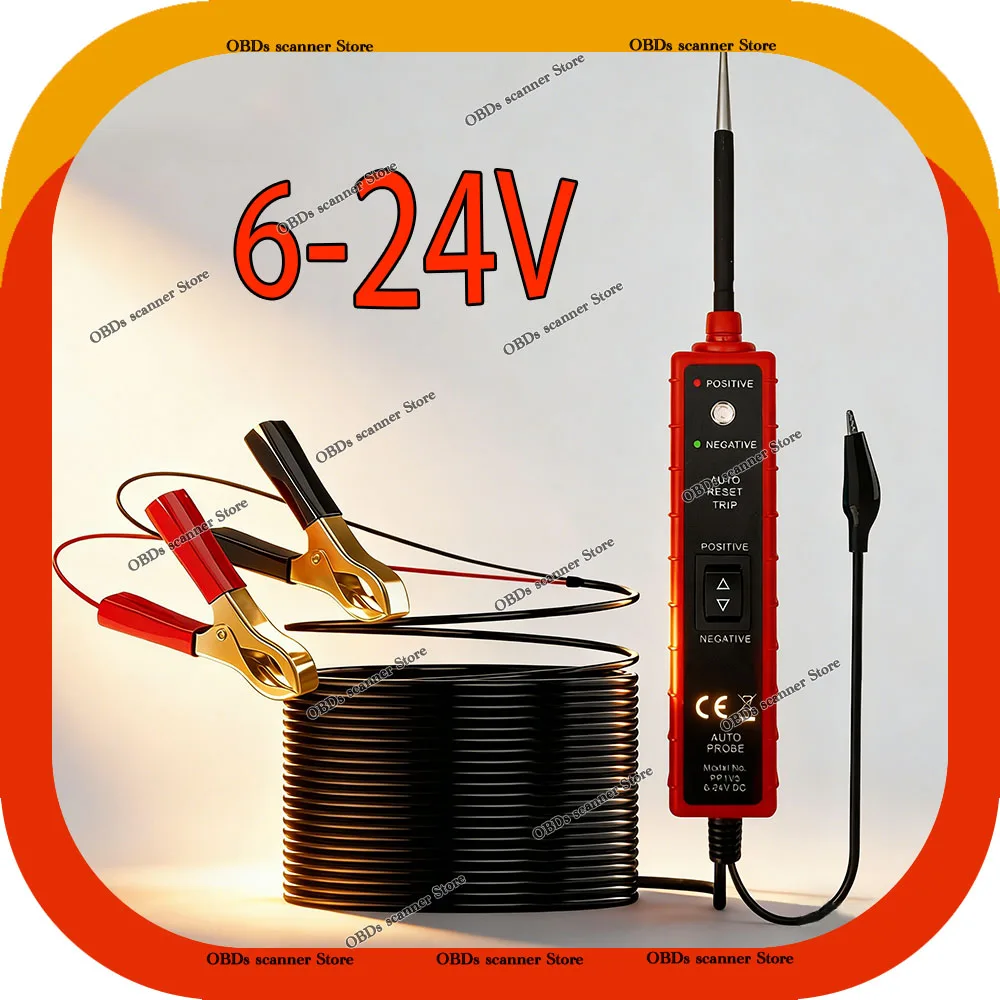 EM285 automotive electric tester 6-24V DC Tools power probe Car cable tester Car Electrical System Tester Inspection Tool EM 285
EM285 automotive electric tester 6-24V DC Tools power probe Car cable tester Car Electrical System Tester Inspection Tool EM 285