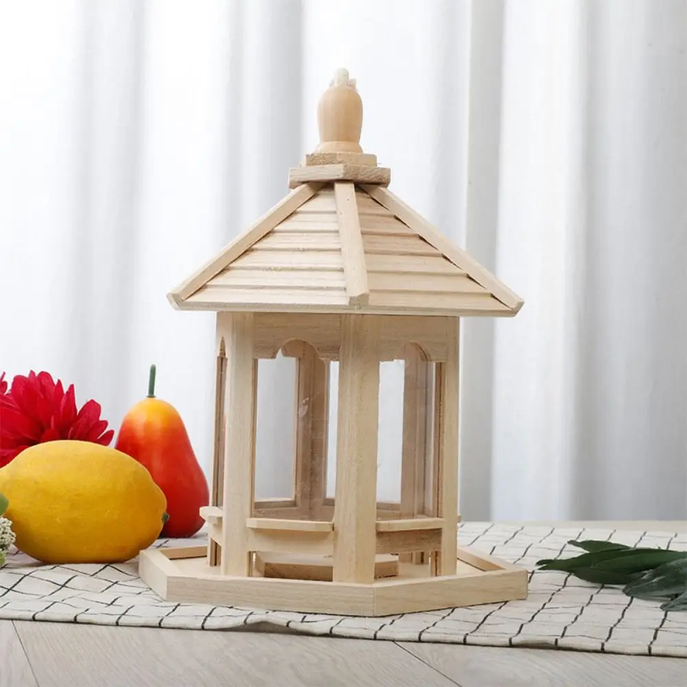 Creative House Shape Bird Feeder House Hanging Wooden Pet Feeder Box Bird Food Dispenser Yard
Creative House Shape Bird Feeder House Hanging Wooden Pet Feeder Box Bird Food Dispenser Yard