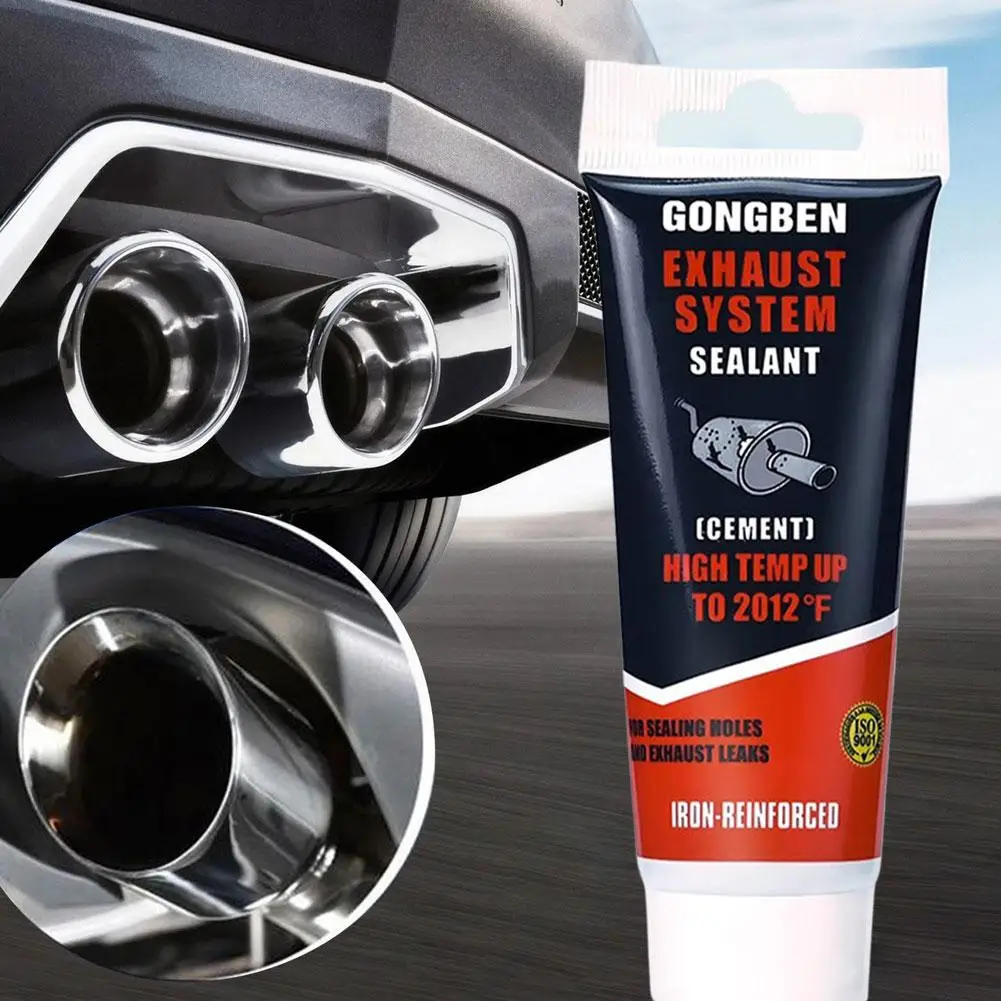 75g High-Temp Exhaust Pipe Repair Glue for Motorcycle Car Smoke Exhaust Pipe Seal Welding Leak Repair Adhesive for Tailpipe G4P6
75g High-Temp Exhaust Pipe Repair Glue for Motorcycle Car Smoke Exhaust Pipe Seal Welding Leak Repair Adhesive for Tailpipe G4P6
