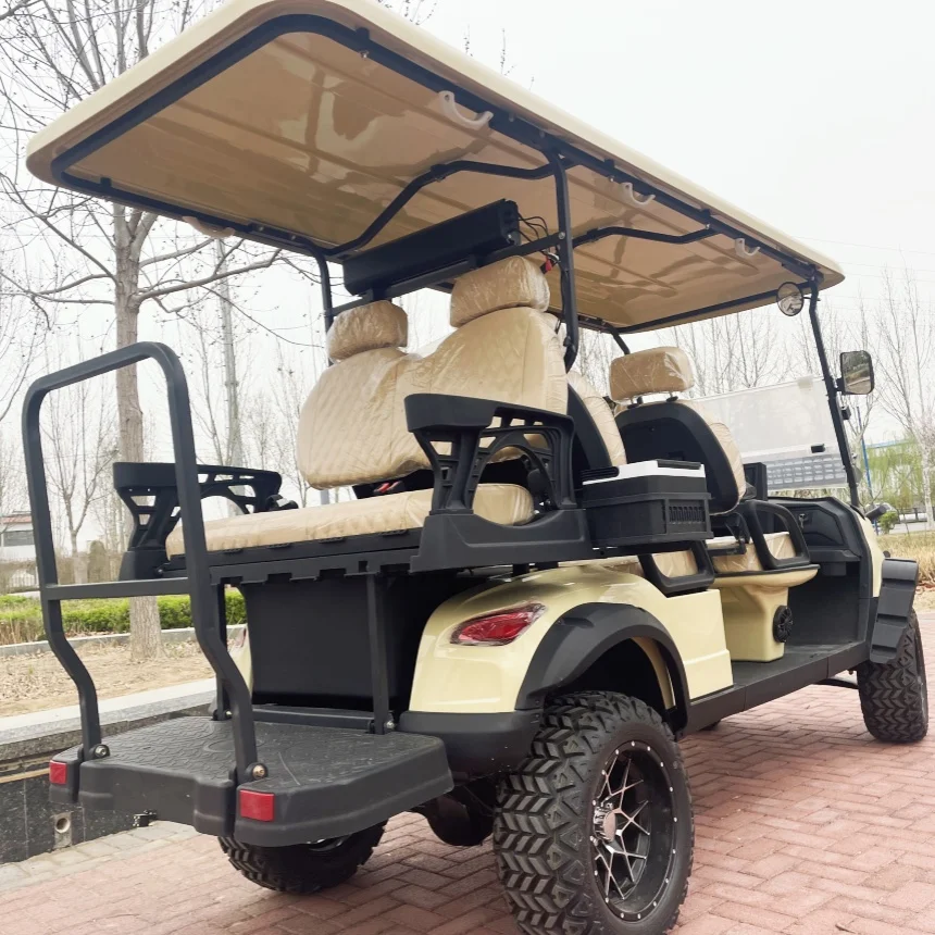 New Design Factory Price Golf Cart 5000 With Lithium Battery Energy Saving 4 6 Seater 60V 72V Lithium Battery Electric Golf Cart
New Design Factory Price Golf Cart 5000 With Lithium Battery Energy Saving 4 6 Seater 60V 72V Lithium Battery Electric Golf Cart