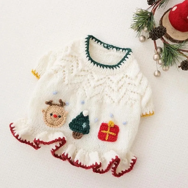 Christmas Knitted Pet Sweater Yorkshire Warm Clothes Cat Teddy Winter Pullover Cartoon Dog Clothes Pet Supplies
Christmas Knitted Pet Sweater Yorkshire Warm Clothes Cat Teddy Winter Pullover Cartoon Dog Clothes Pet Supplies