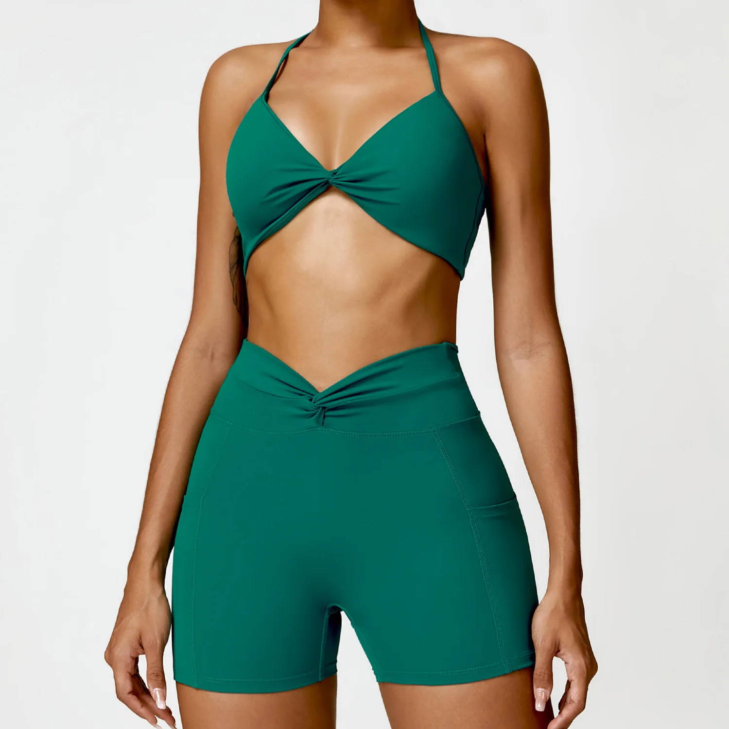 MODITIN Women Gym Set High Waist Fitness Seamless Shorts With Pockets Pretty Sexy Bra Tops Workout Running Wear Hot
MODITIN Women Gym Set High Waist Fitness Seamless Shorts With Pockets Pretty Sexy Bra Tops Workout Running Wear Hot
