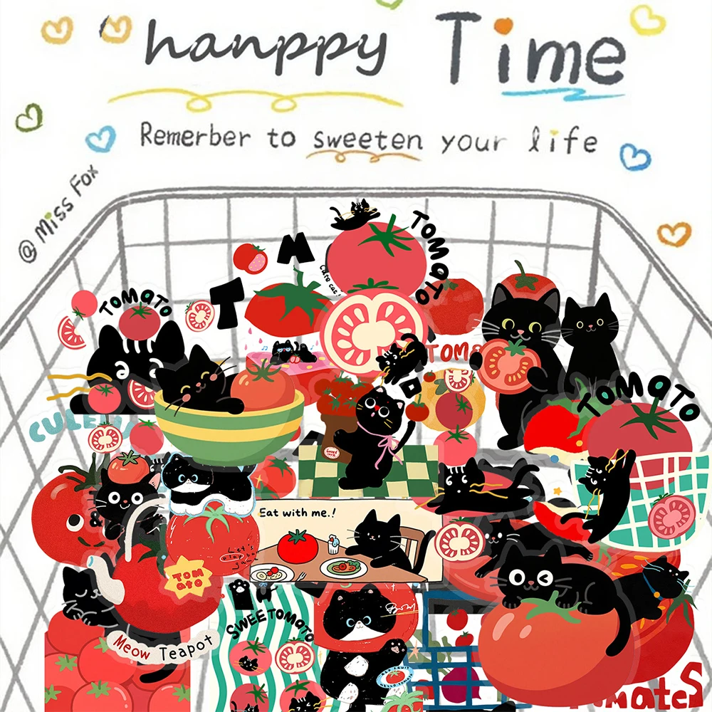 10/30/50pcs Cute Tomato Cat Animal Stickers Cartoon Decal DIY Motorcycle Laptop Suitcase Car Funny Graffiti Sticker Kid Toy Gift
10/30/50pcs Cute Tomato Cat Animal Stickers Cartoon Decal DIY Motorcycle Laptop Suitcase Car Funny Graffiti Sticker Kid Toy Gift