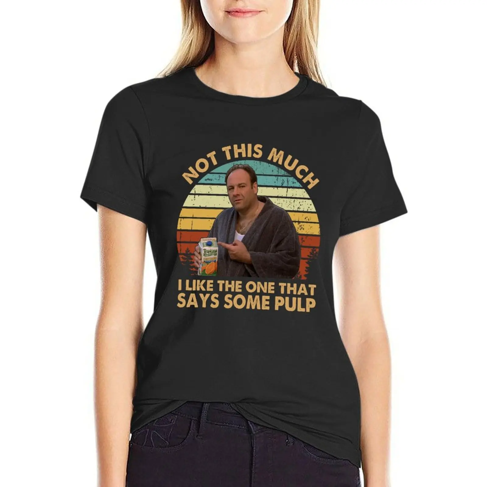 Not This Much I Like The One That Says Some Pulp Vintage T-Shirt summer top sweat designer clothes Women luxury
Not This Much I Like The One That Says Some Pulp Vintage T-Shirt summer top sweat designer clothes Women luxury
