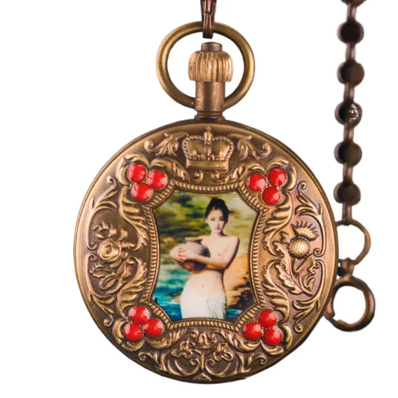 Treasure double open tourbillon mechanical pocket watch manual old-fashioned clockwork enamel classic retro antique old objects
Treasure double open tourbillon mechanical pocket watch manual old-fashioned clockwork enamel classic retro antique old objects