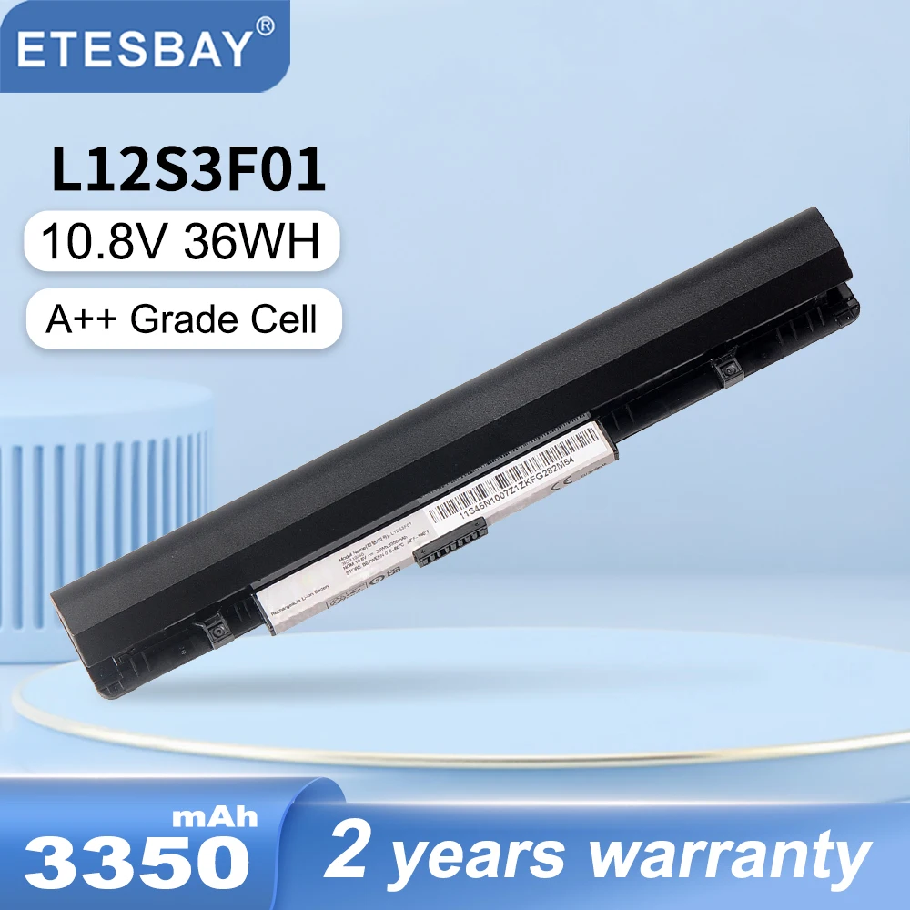 ETESBAY L12S3F01 Laptop Battery for Lenovo IdeaPad S210 S215 S20-30 Touch Series L12M3A01 L12C3A01 10.8V 36WH
ETESBAY L12S3F01 Laptop Battery for Lenovo IdeaPad S210 S215 S20-30 Touch Series L12M3A01 L12C3A01 10.8V 36WH