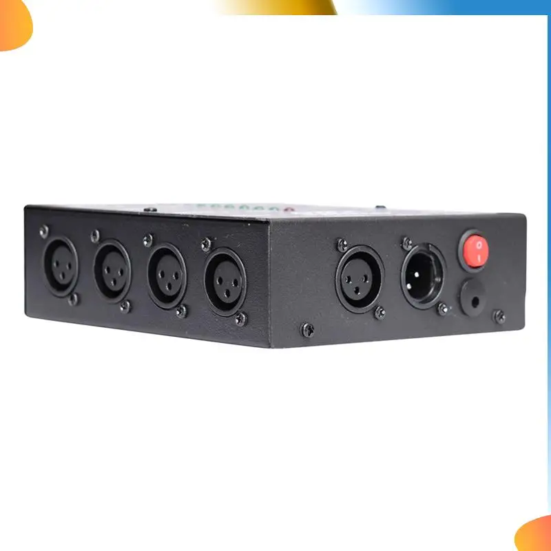 B48A DMX512 Spillter 8 Ports Channels Isolated 3Pin Optical Istribution Amplifier For DJ Disco DMX Stage Lighting
B48A DMX512 Spillter 8 Ports Channels Isolated 3Pin Optical Istribution Amplifier For DJ Disco DMX Stage Lighting