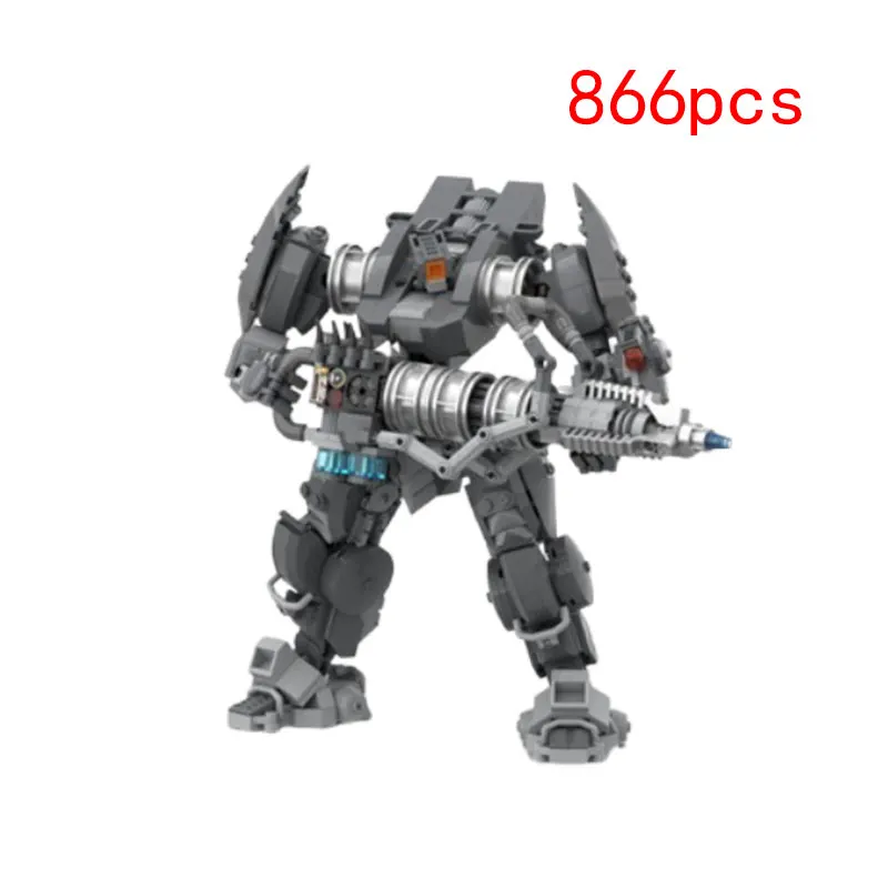 Spot MOC-166168 866pcs small particle assembly building blocks mecha model boy toy gift
Spot MOC-166168 866pcs small particle assembly building blocks mecha model boy toy gift