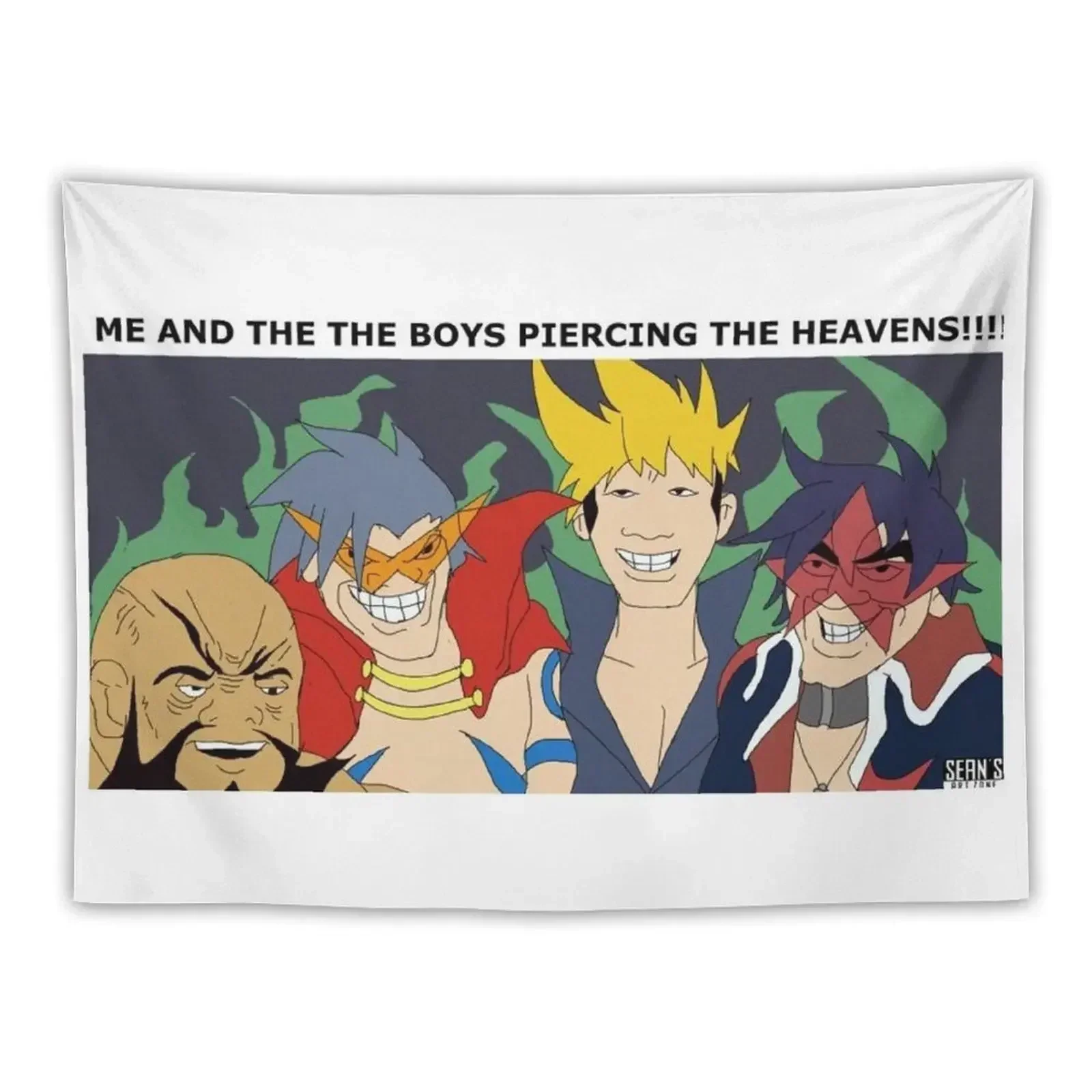 Me And The Boys Piercing The Heavens Tapestry Hanging Wall Decor For Room Tapestry
Me And The Boys Piercing The Heavens Tapestry Hanging Wall Decor For Room Tapestry