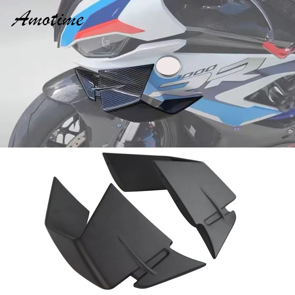 Winglet With Bolts Fit For BMW M1000RR S1000RR 2019 - 2022 Motorcycle Upper Fairing Wing Let Front Spoiler ABS Plastic
Winglet With Bolts Fit For BMW M1000RR S1000RR 2019 - 2022 Motorcycle Upper Fairing Wing Let Front Spoiler ABS Plastic
