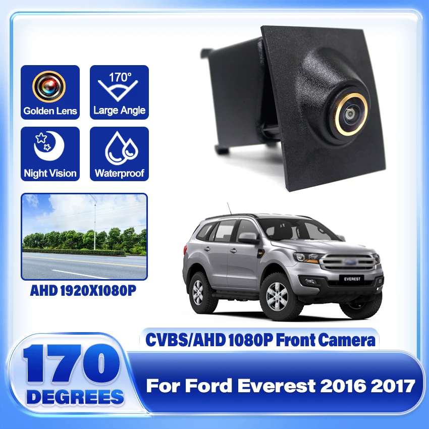 AHD 1080P HD Car Front View Camera Waterproof Parking CVBS Switch 170 ° Night Vision Positive Camera For Ford Everest 2016 2017
AHD 1080P HD Car Front View Camera Waterproof Parking CVBS Switch 170 ° Night Vision Positive Camera For Ford Everest 2016 2017