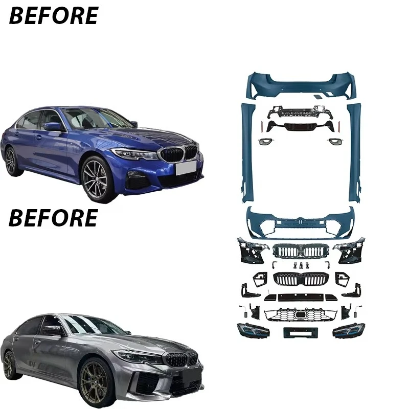 Suitable Body Kit Upgrade New Material Front Rear Bumpers Tail Engine Hood for 3-Series F30/35 Upgrade to G20 M-Tech Bodykit
Suitable Body Kit Upgrade New Material Front Rear Bumpers Tail Engine Hood for 3-Series F30/35 Upgrade to G20 M-Tech Bodykit