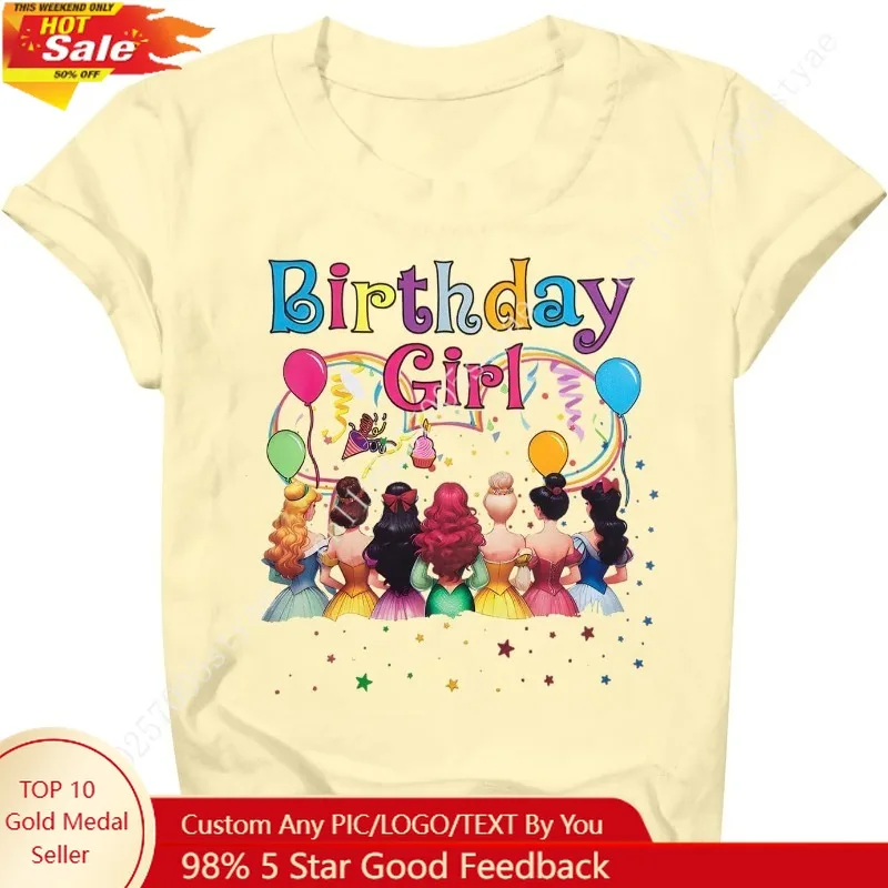 Birthday Girl Shirt Kids Magical Castle Tshirt Birthday Princess T-Shirt Toddler Girls Party Gifts Tee Family Vacation Tops
Birthday Girl Shirt Kids Magical Castle Tshirt Birthday Princess T-Shirt Toddler Girls Party Gifts Tee Family Vacation Tops