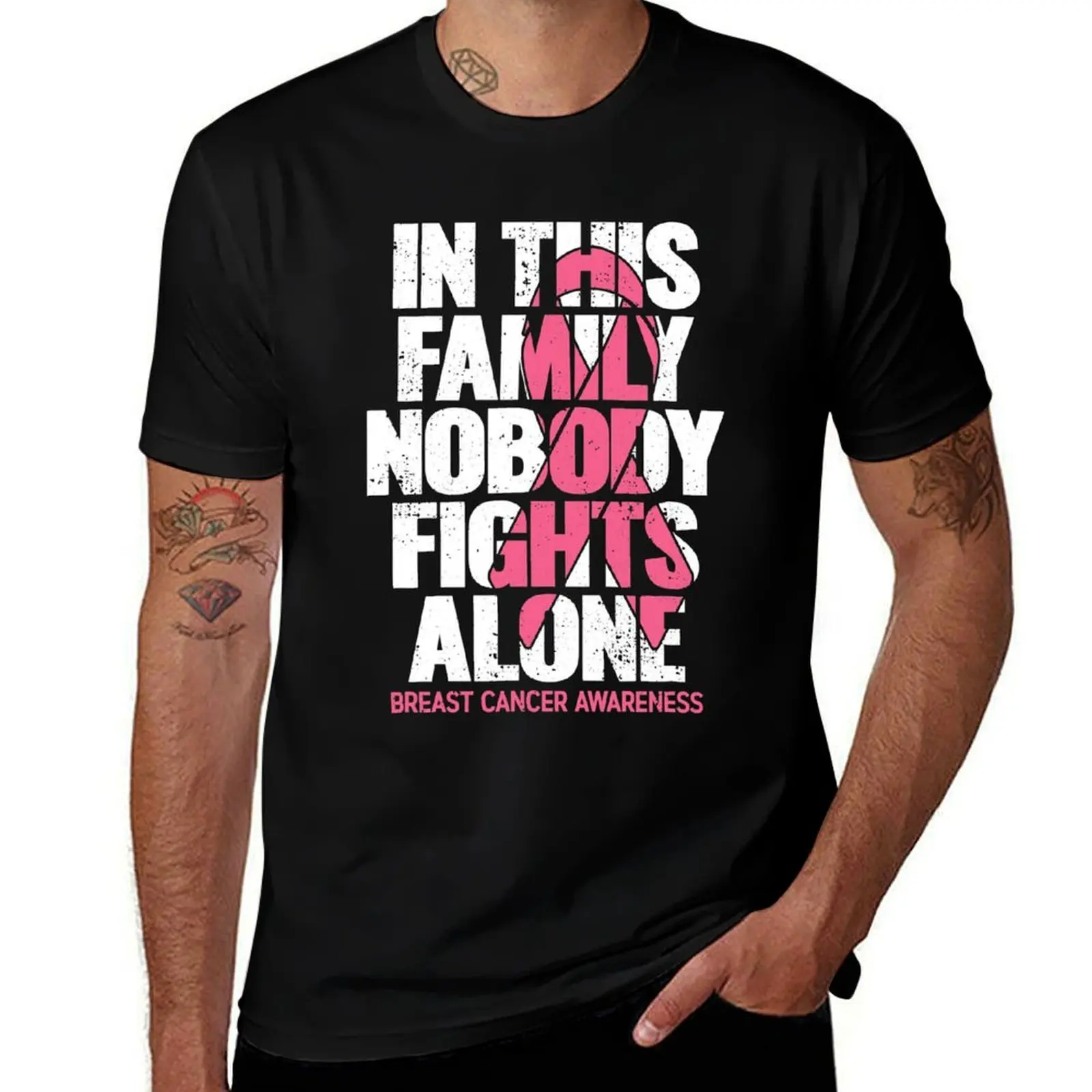 In This Family Nobody Fights Alone Breast Cancer Awareness T-Shirt man t shirt luxury essential t shirt T-Shirt
In This Family Nobody Fights Alone Breast Cancer Awareness T-Shirt man t shirt luxury essential t shirt T-Shirt