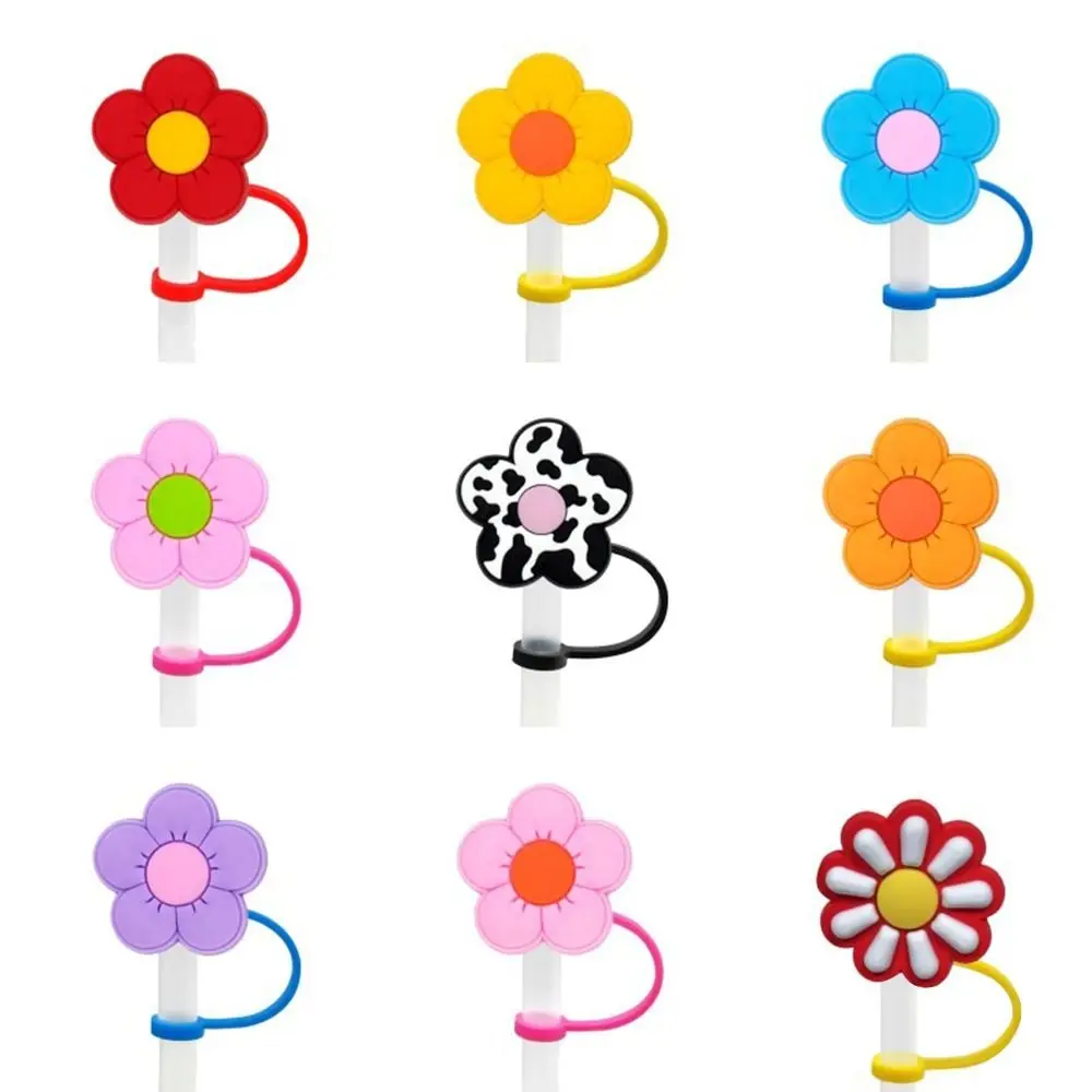 10PCS 3D Flower-shaped Silicone Straw Plug Dust-proof 10mm Drinking Straw Dust Cap Splash Proof Kitchen Tool Straw Topper Cap
10PCS 3D Flower-shaped Silicone Straw Plug Dust-proof 10mm Drinking Straw Dust Cap Splash Proof Kitchen Tool Straw Topper Cap