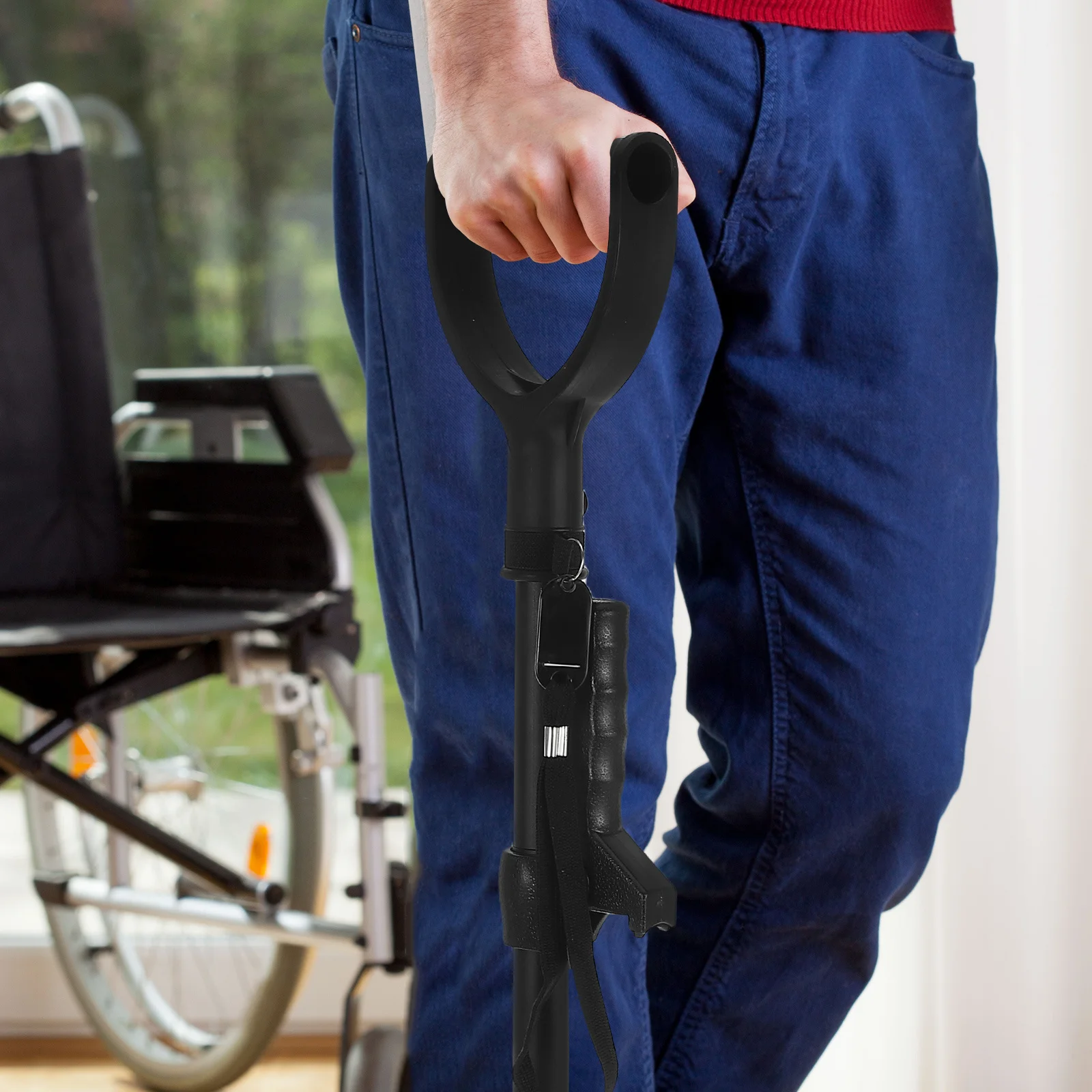 Adjustable Standing Aid Device Elderly Assistance Stable Support Easy Fold Durable Portable Mobility Aid Walking Tool
Adjustable Standing Aid Device Elderly Assistance Stable Support Easy Fold Durable Portable Mobility Aid Walking Tool