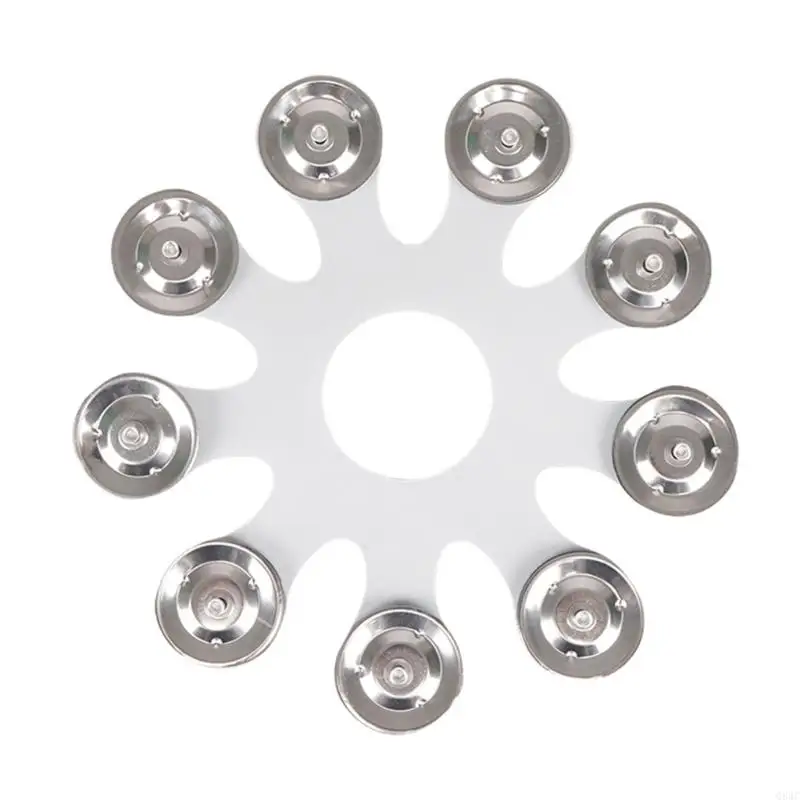 Q84C Drum Cymbal Bells Drum Tambourine Musical Instrument Drum Accessory Bells Cymbal Ching Rings Metal Texture for Drum
Q84C Drum Cymbal Bells Drum Tambourine Musical Instrument Drum Accessory Bells Cymbal Ching Rings Metal Texture for Drum