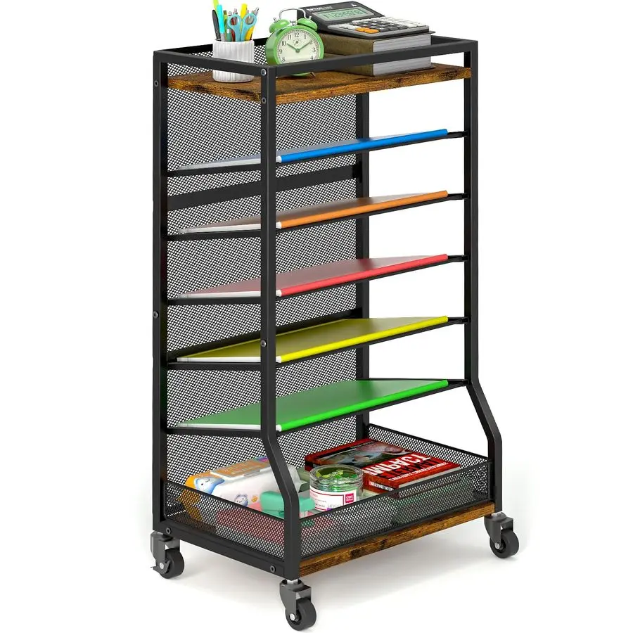 Tier Rolling File Cart with Sliding Trays, Wood Metal File Organizer Beside Desk, FreeStanding File Holder, Paper Letter Tray Or
Tier Rolling File Cart with Sliding Trays, Wood Metal File Organizer Beside Desk, FreeStanding File Holder, Paper Letter Tray Or