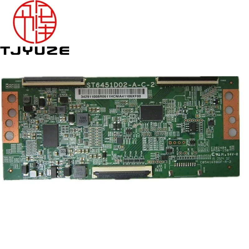 ST6451D02-A-C-2 T-CON Board is for 65 INCH LED TV 65S525 65R625 65S425 65R6E1 65R6E3 65S421 65S423 Logic Board 34.29110.08R 
ST6451D02-A-C-2 T-CON Board is for 65 INCH LED TV 65S525 65R625 65S425 65R6E1 65R6E3 65S421 65S423 Logic Board 34.29110.08R