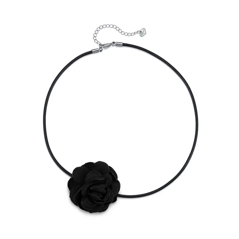 2025 Black neck flower necklace, women's accessory, light luxury and niche neck strap, summer collar, rose flower neck chain
2025 Black neck flower necklace, women's accessory, light luxury and niche neck strap, summer collar, rose flower neck chain