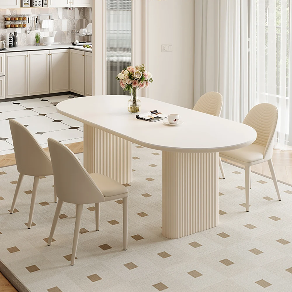 Trendy Unique Dining Table Reception Minimalism Space Saving Terrace Dining Table Writing Luxury Mesa Comedor Home Furniture
Trendy Unique Dining Table Reception Minimalism Space Saving Terrace Dining Table Writing Luxury Mesa Comedor Home Furniture