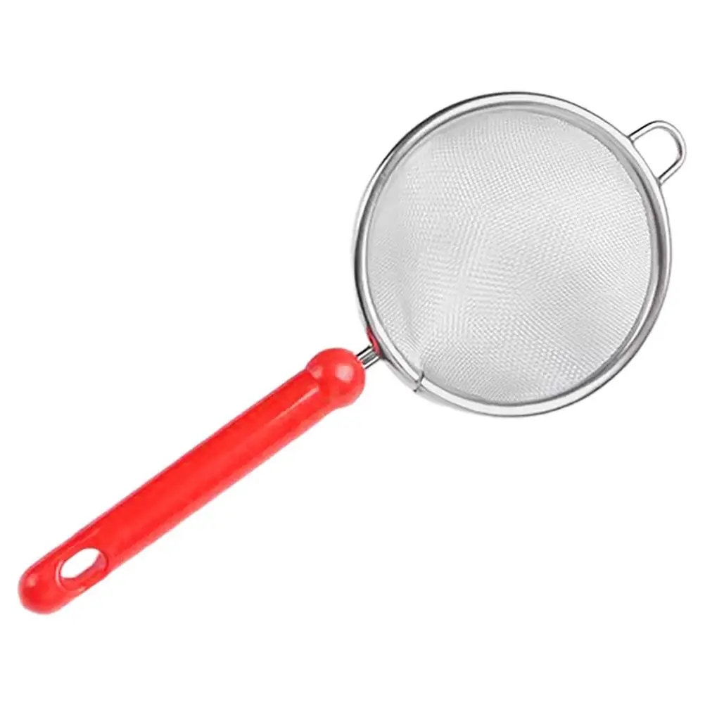 Fine Mesh Strainer Handheld Stainless Steel Flour Sifter Sieve Egg Liquid Filter Tea Coffee Powdered Sugar Baker Tool Kitchen
Fine Mesh Strainer Handheld Stainless Steel Flour Sifter Sieve Egg Liquid Filter Tea Coffee Powdered Sugar Baker Tool Kitchen