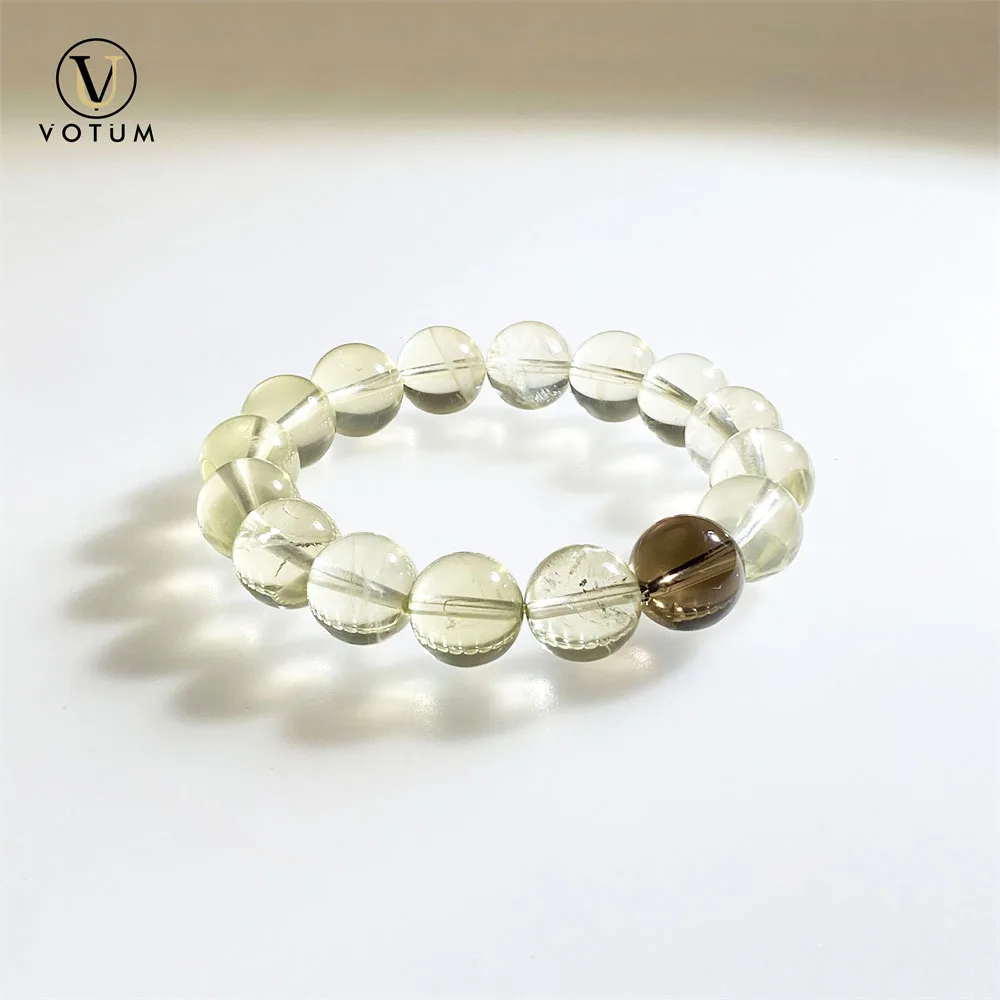 Votum 11.5m Natural Citrine Yellow Crystal Beaded Bracelet for Men Wealthy Money Attraction Luck Healing Stone Bracelet Jewelry
Votum 11.5m Natural Citrine Yellow Crystal Beaded Bracelet for Men Wealthy Money Attraction Luck Healing Stone Bracelet Jewelry