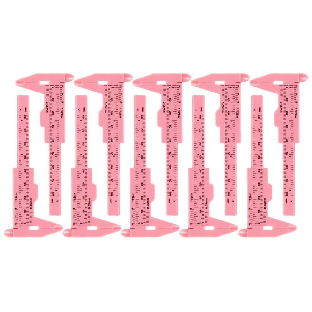 10pcs Eyebrow Spacing Ruler 80mm Plastic Calipers Lightweight Durable Measuring Tool Practical Scale Portable Makeup Supply
10pcs Eyebrow Spacing Ruler 80mm Plastic Calipers Lightweight Durable Measuring Tool Practical Scale Portable Makeup Supply