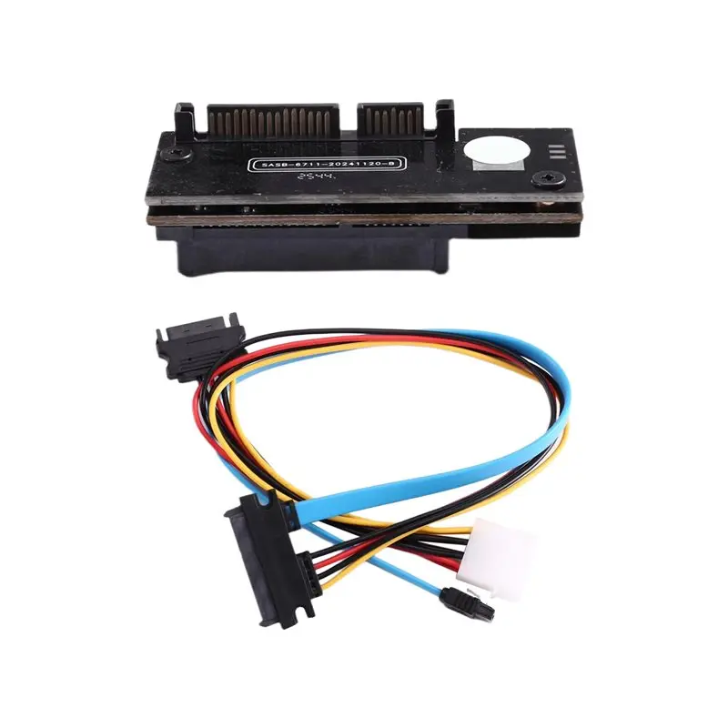 AT82-SATA Adapter Card Hard Disk Adapter Card SAS Hard Drive Adapter Card SATA22PIN Revolves Around SAS29PIN
AT82-SATA Adapter Card Hard Disk Adapter Card SAS Hard Drive Adapter Card SATA22PIN Revolves Around SAS29PIN