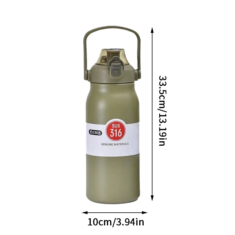 1700mL Portable Vacuum Mug Thermos Insulated Cup Tumble Large Capacity Thermal Thermo Water Bottle Stainless Steel Thermo Bottle
1700mL Portable Vacuum Mug Thermos Insulated Cup Tumble Large Capacity Thermal Thermo Water Bottle Stainless Steel Thermo Bottle