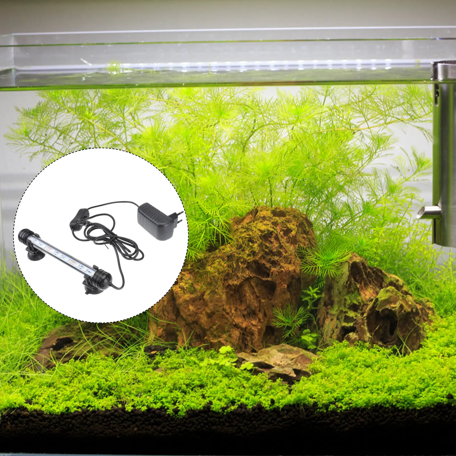 Fish Tank LED Light Waterproof Color Changing Aquarium Lamp Eu Plug Remote Control Underwater LED Light for Aquarium Fish Bowl
Fish Tank LED Light Waterproof Color Changing Aquarium Lamp Eu Plug Remote Control Underwater LED Light for Aquarium Fish Bowl