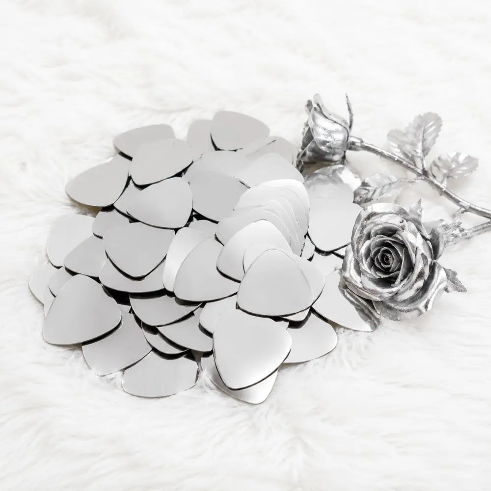 12pcsSmooth Stainless Steel Blank Guitar Picks Metal Plectrum with Storage Case Player DIY Gift YMY
12pcsSmooth Stainless Steel Blank Guitar Picks Metal Plectrum with Storage Case Player DIY Gift YMY