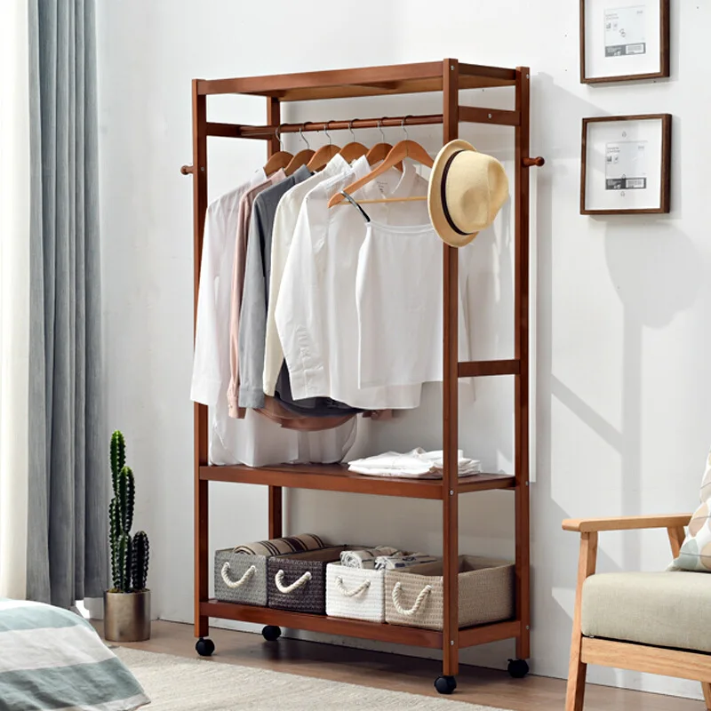 Floor-to-ceiling coat rack Solid wood hanger Simple modern bedroom wooden clothes rack
Floor-to-ceiling coat rack Solid wood hanger Simple modern bedroom wooden clothes rack